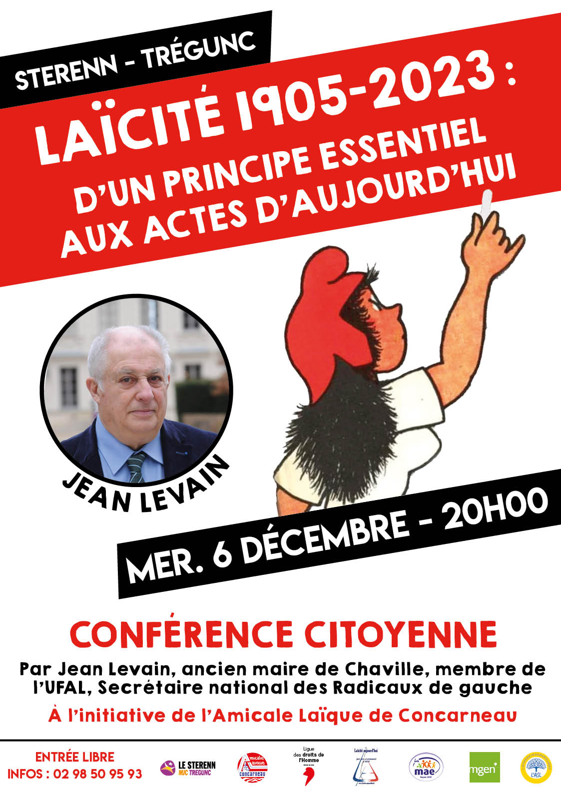 Conférence sur la laïcité à Trégunc