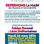Européennes : Rejoignez le comité de soutien en Finistère
