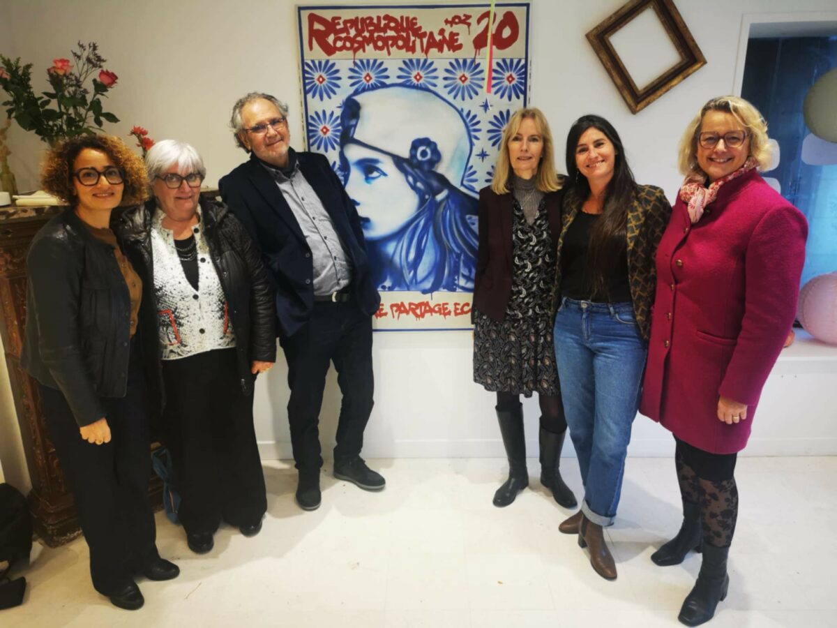 Inauguration du local de campagne "Isabelle Assih Quimper 2026"