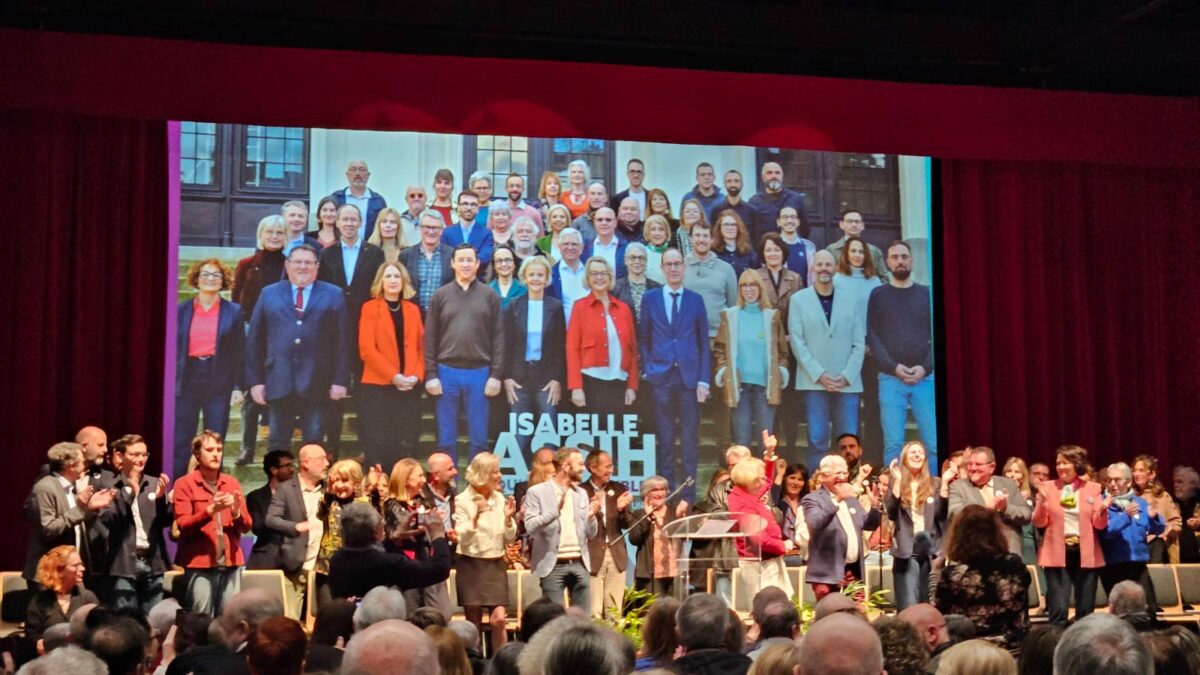Meeting de fin de campagne "Quimper ensemble" le 11 mars 2026